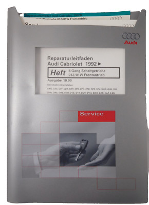 Reparaturleitfaden Audi 80 Cabrio 5 Gang Schaltgetriebe 012 / 01W Frontantrieb