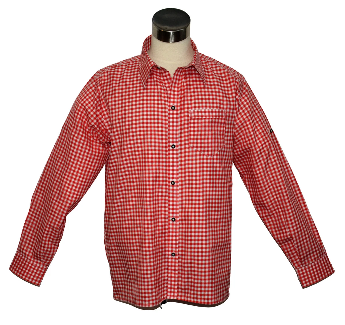 Striped shirt with plaid hotsell pants