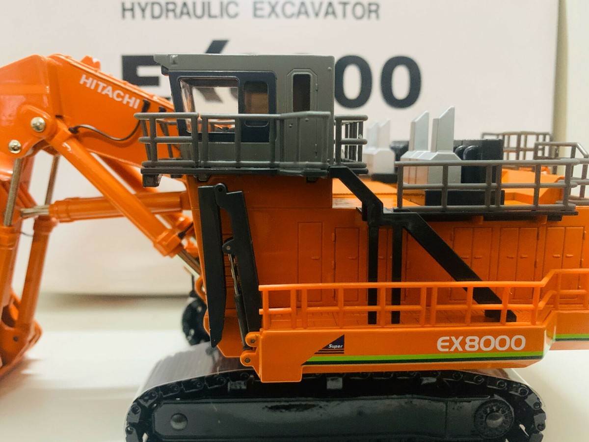 日立建設　EX8000 1/87 ミニチュア 日立建機 超大型油圧ショベル EX8000-6 *1/87