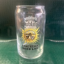 Sublime Long Beach Beer Lab Glass