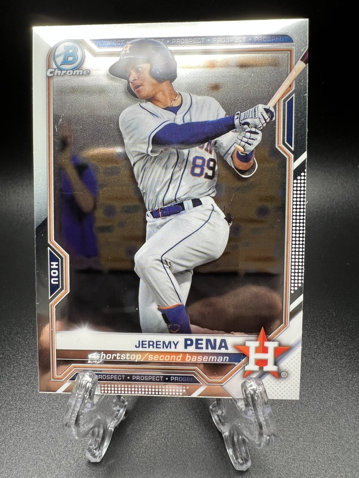 2021 Bowman Chrome - #BCP-190 Jeremy Pena