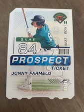 2024 Panini Prospect Edition - Jonny Farmelo #87 Ticket Stub Holo Prizm /84 (RC)