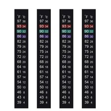 Aquarium Thermometer Strips, Adhesive Kombucha Beer Brewing Temperature Strip...