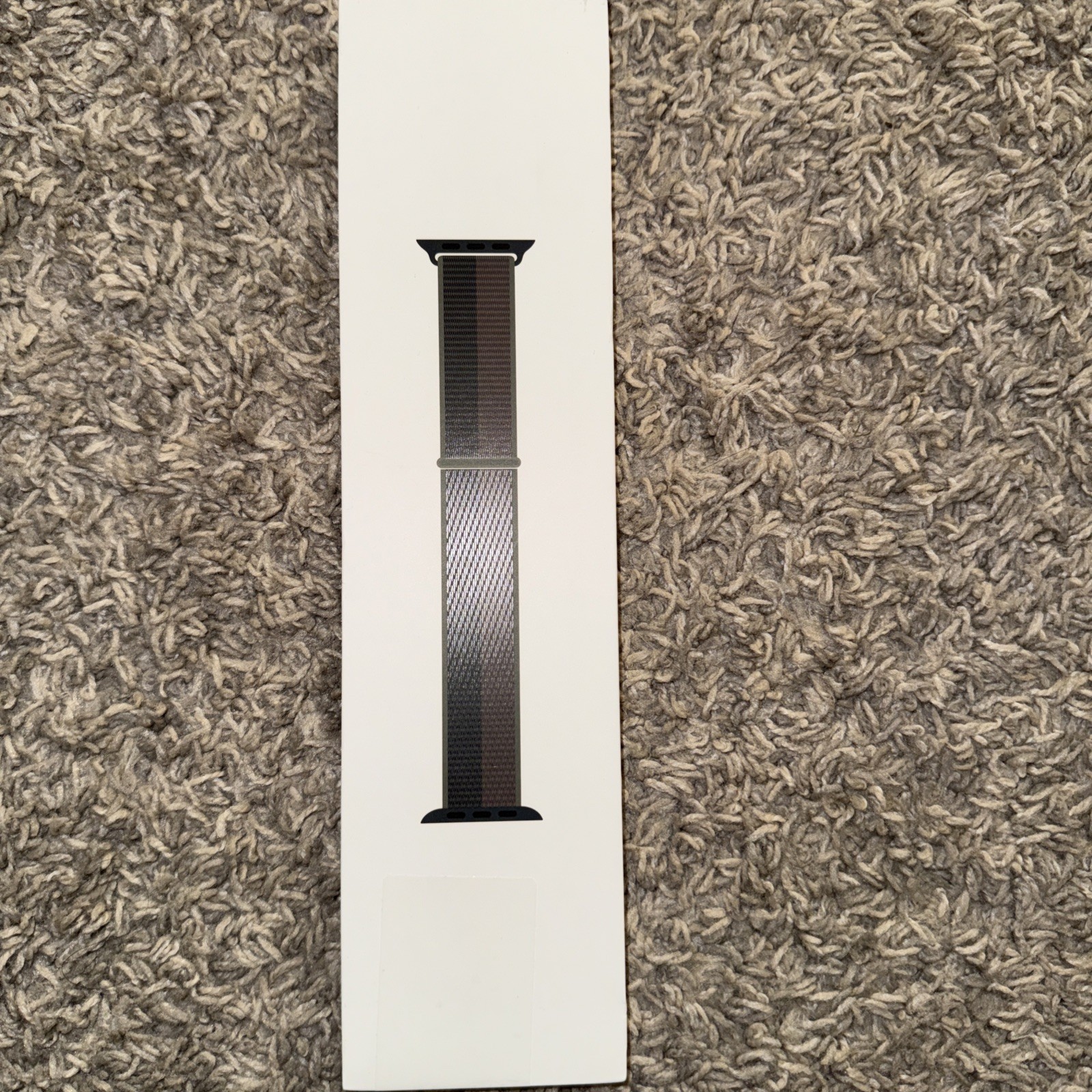 Apple Watch Sport Loop Band 45mm Tornado Gray Sealed Regular-image