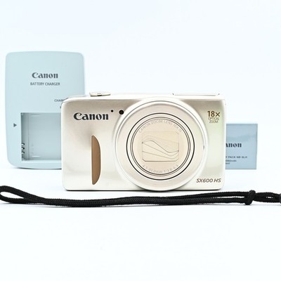 Buy Canon PowerShot SX600 HS 16.0MP Digital Camera - White online