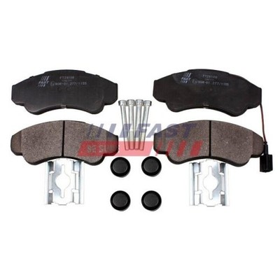 Bremsbelagsatz Scheibenbremse Fast FT29108 für Fiat Vorderachse