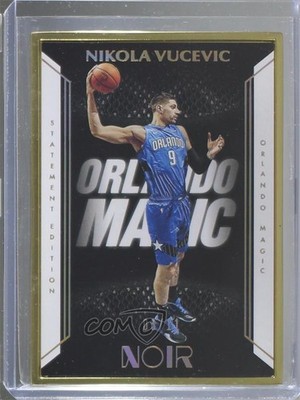 2019 Panini Noir Metal Frame Statement Edition FOTL 9/11 Nikola Vucevic #203 7y2