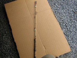 VINTAGE - HOWARD - SHAKESPEARE - WONDEROD - FLY / SPINNING  ROD - 2 PIECE -