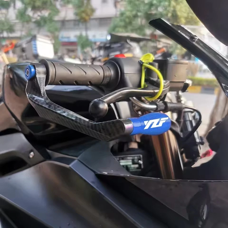 FÜR Yamaha YZF R6 R1 R3 R15 R125 R25 R7 Lenker Grip Bremse Kupplung Hebel Schutz - Bild 3 von 4