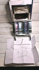 Polished Chrome Recessed Toilet Paper Holder, Bathroom Wall Mount Recessed...