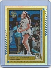 2025 Panini Donruss Holo Kamilla Cardoso WNBA #32 Chicago Sky