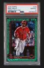 2025 Topps Series 1 - Mike Trout #200 Green Holo Foil /99 PSA 10 POP 1