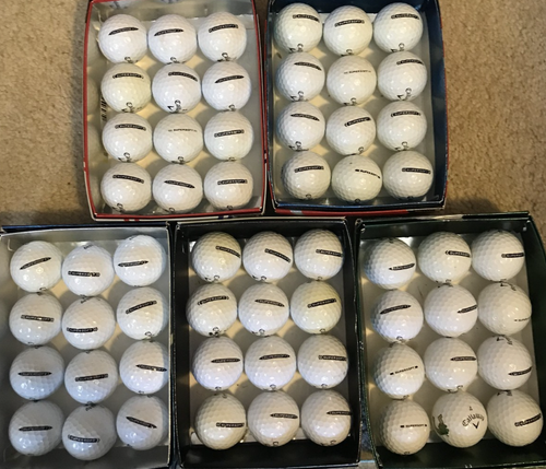 5 Dozen Callaway SuperSoft Golf Balls