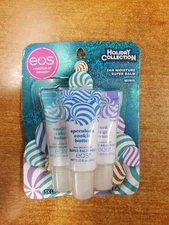3 Count: EOS Super Balm Mini Vanilla Cake Batter/Cookie Butter/Gingerbread E16D