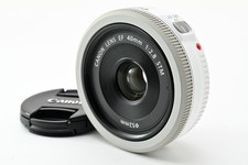Canon EF 40mm F2.8 STM Pancake Lens White For Canon From Japan Fedex Excellent++