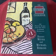 *COOKBOOK* Union Square Cafe:  (1994, VINTAGE Hard Book) D. Meyer & M. Romano
