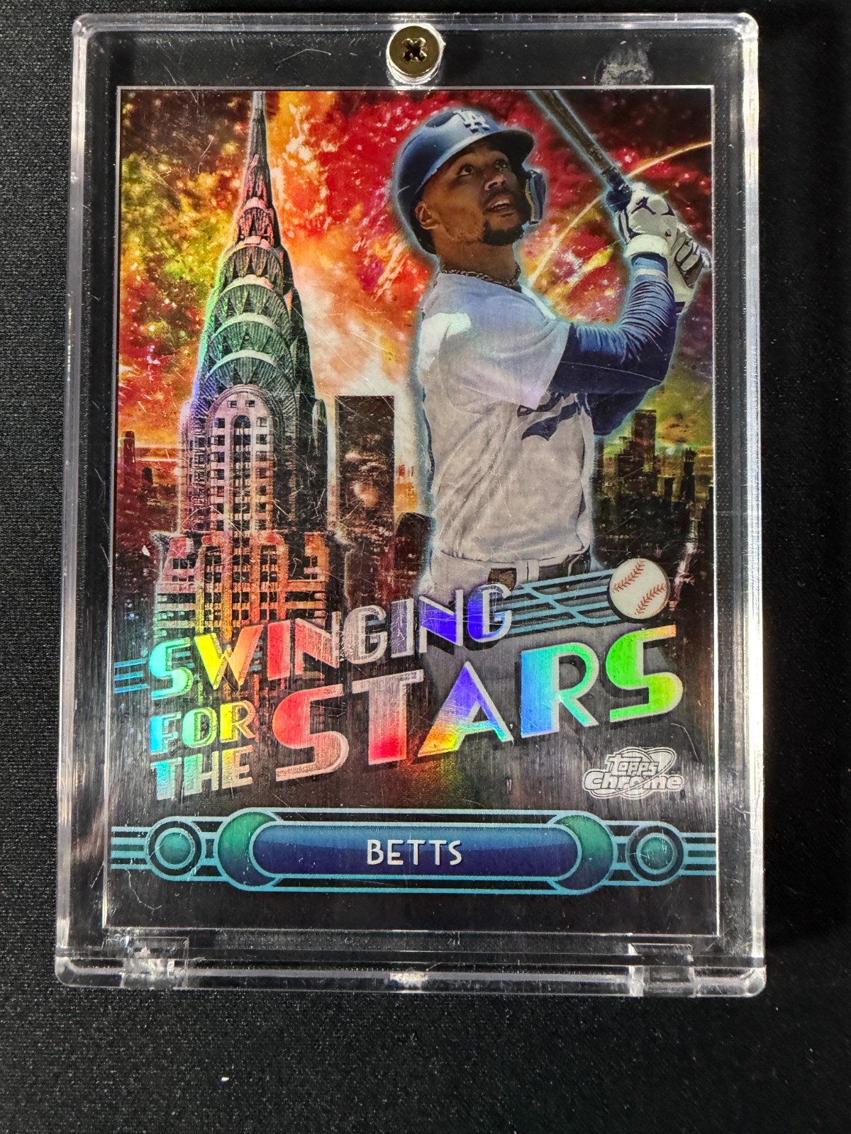 2024 Topps Chrome Mookie Betts #STS-10 Swinging for the Stars Fanatics Fest only
