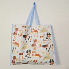 Dogs Snacks Pretzels Donuts Food Ice Cream Shopping Bag Reusable TJMaxx New!