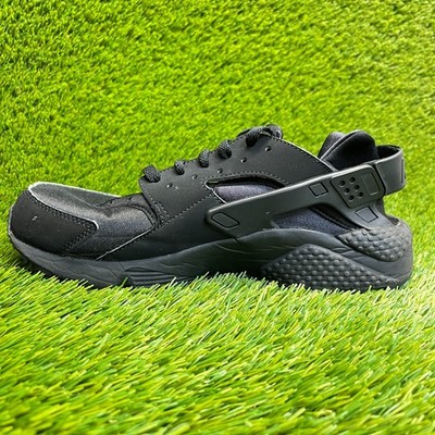 Nike Air Huarache Run Mens Size Black Athletic Running Walking