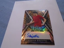 2023 Leaf Exotic STEFAN BAJCETIC RC Autograph #1/1 SNAKESKIN PRISMATIC Liverpool