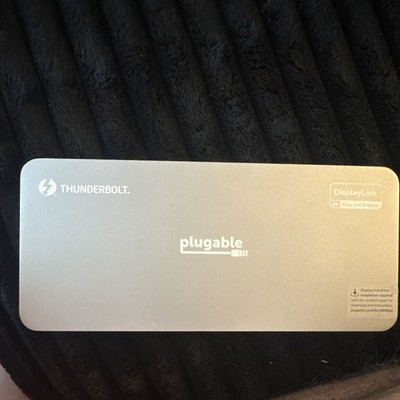 Plugable Base Thunderbolt 4 para M4 MacBook Air y M5 Pro: Estación de Acoplamien