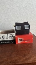 View Master 3D Viewer Slide Toy Red Classic, Orange Handle, Vintage USA