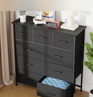 womens corduroy dress WLIVE Fabric Dresser for Bedroom, Tall Dresser with 8 Drawers, Storage main image 1