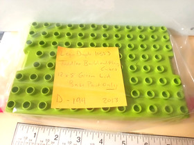 Lego Duplo 10553 12x8 Green Lid Base Part Only Toddler Build and Play Cubes