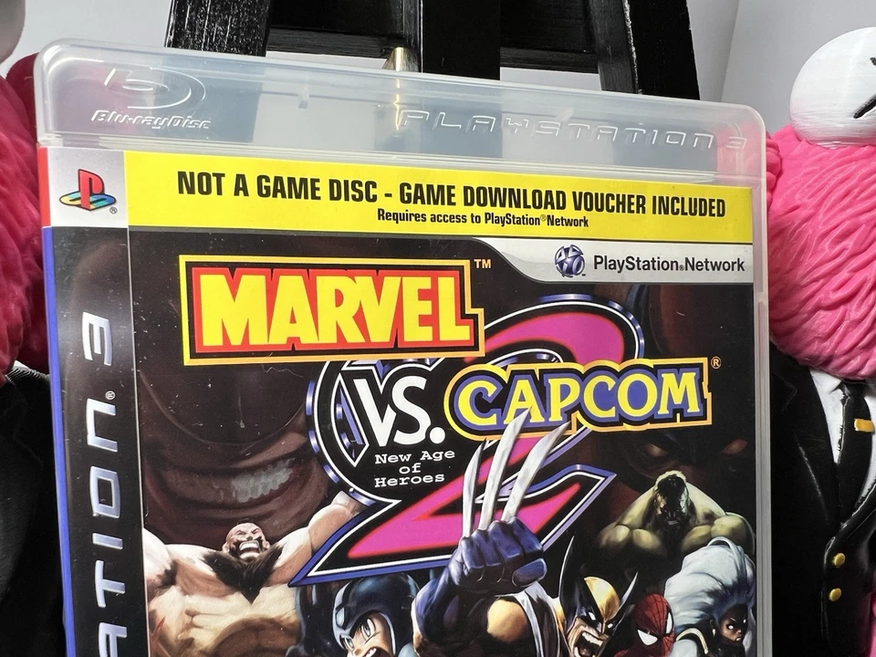 🔥 Marvel vs. Capcom 2 (PlayStation 3, PS3 2012) RARE MINT CONDITION FAST SHIP - Image 4 of 4