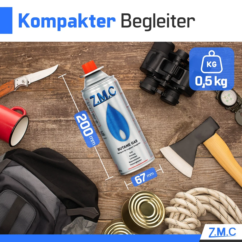 24x Gaz Butane Cartouche 227g à Bec Bunsen Cuisinière de Camping - Photo 3/4