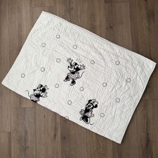 Pottery Barn Kids Disney Minnie Mouse Whimsical Toddler Crib Toddler Quilt