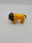 Vintage 1970's Fisher Price Little People Play Family Circus Train Lion Figure