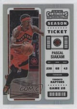 2022-23 Panini Contenders Season Ticket Premium Edition Pascal Siakam #22 10qe
