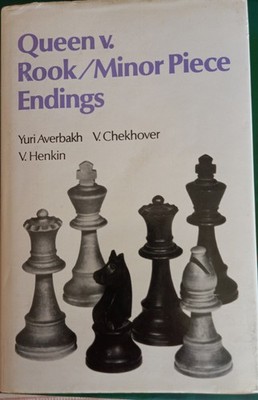 Averbakh Queen V Rook Minor Piece Endings Chess Hbk Book In Dw VG/VG