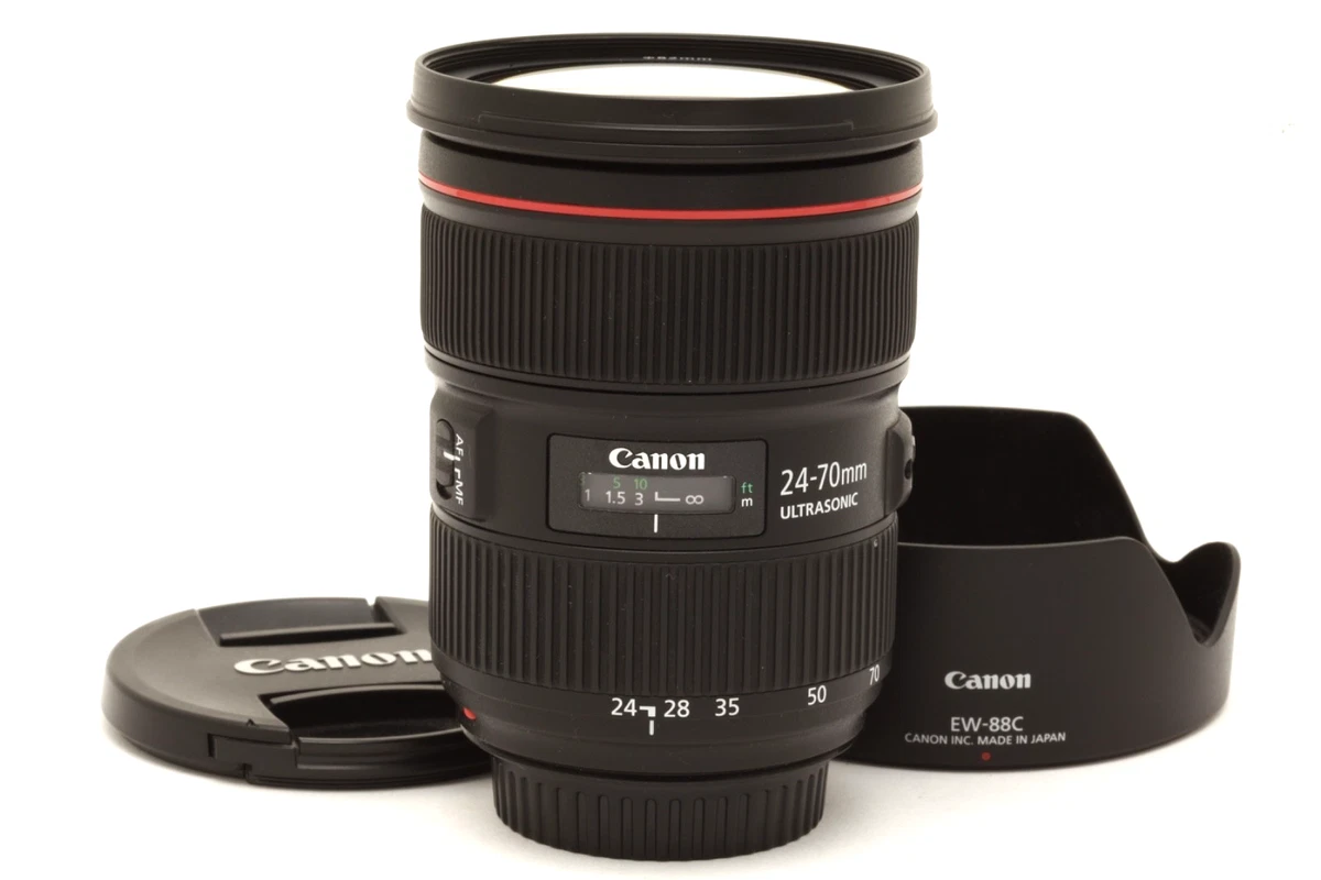 [値下げ] Canon キャノン 24-70 Mark II Canon EF 24-70mm f/2.8L II USM Lens with Accessories Kit B&H