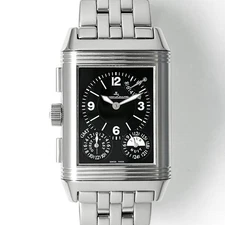 JAEGER-LECOULTRE Reverso Grande GMT Q3028120 Men's Watch From Japan G1010