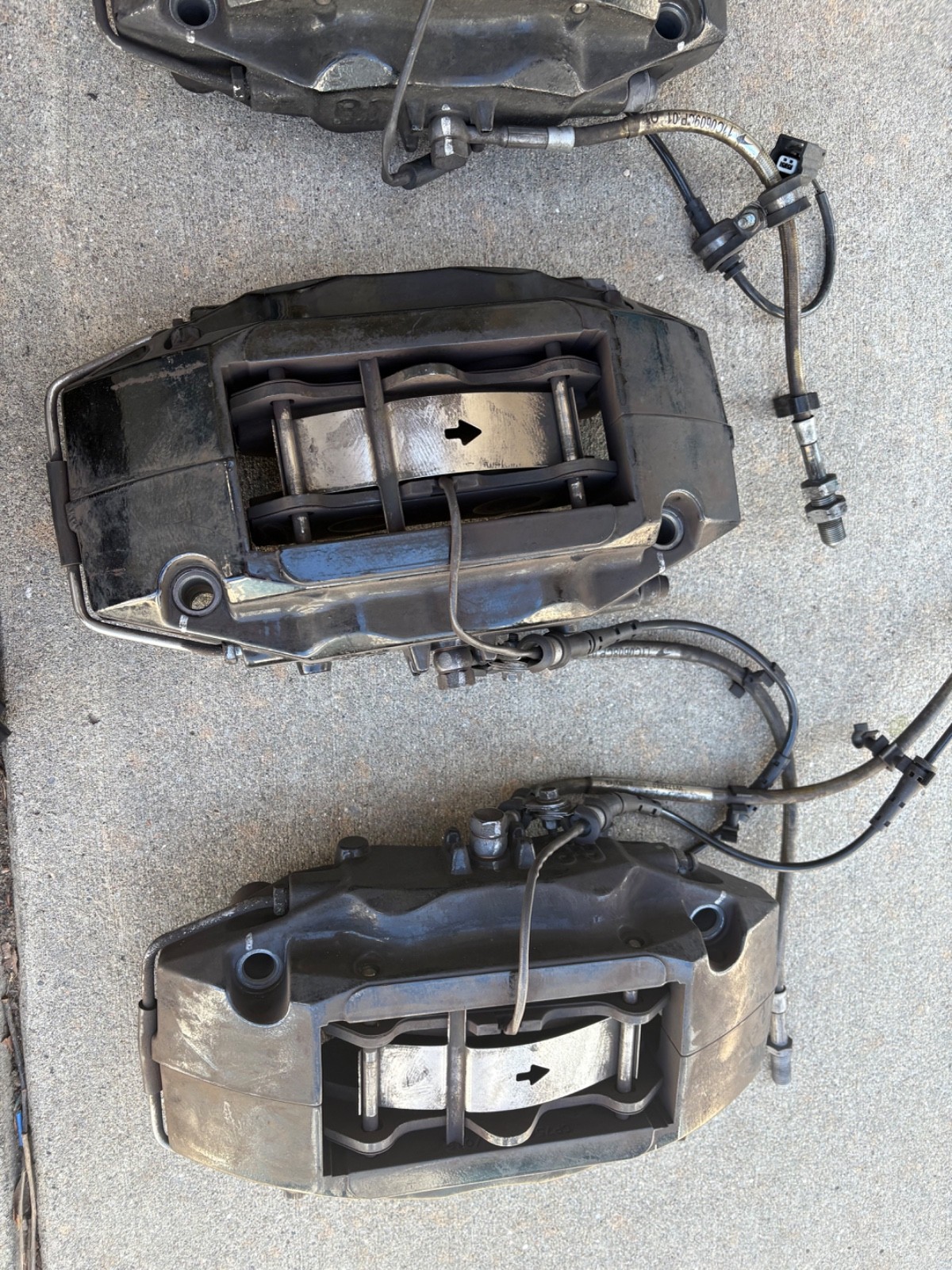 McLaren Brembo Full Set Brake Caliper Black McLaren 650S MP4-12C 12C