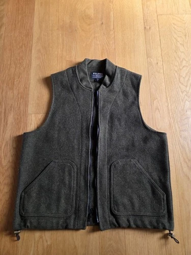 Filson Mackinaw Wool Vest Liner Med, Forest Green, USA video thumbnail