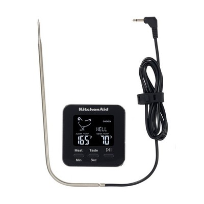 KitchenAid Digitales Küchenthermometer mit Timer und Leave-In Backofensonde