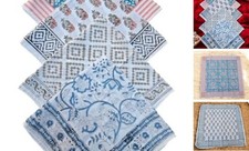 21"x21" 100 Cotton Bandana for Women  Men Headband Hair Scarf, Design-41