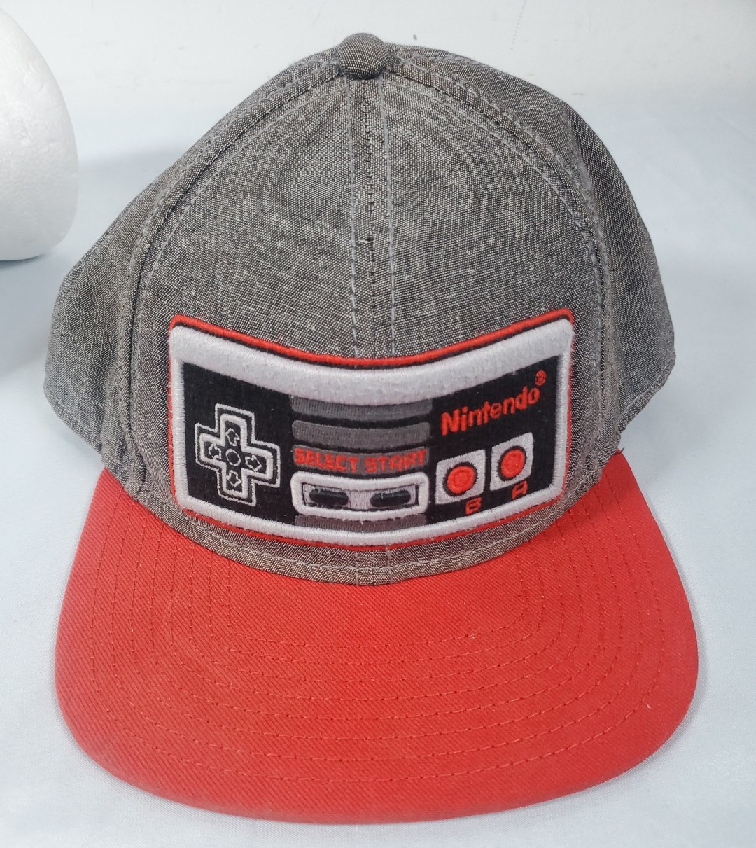 Nintendo SnapBack Hat NES Controller 2015 Embroid… - image 1