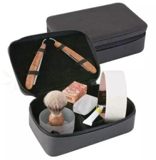 Dovo Straight Razor Travel Set Char #860115