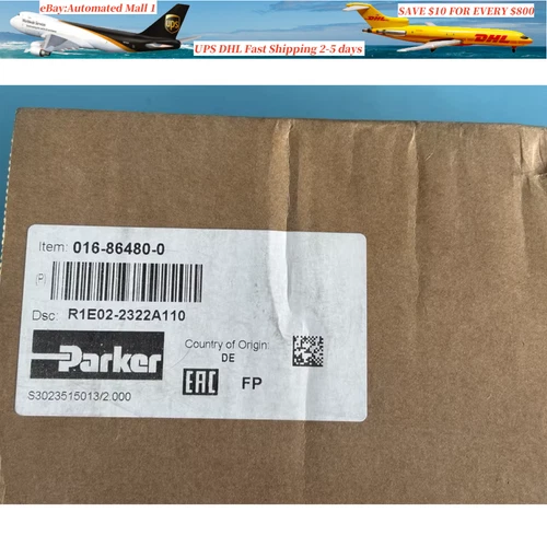 016-86480-0 R1E02 2322 A1 Parker one-way valve DHL Shipping