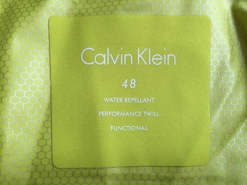 CALVIN KLEIN PERFORMANCE JACKET SIZE 48 (S-M) RETAIL BNWT - Picture 10 of 12