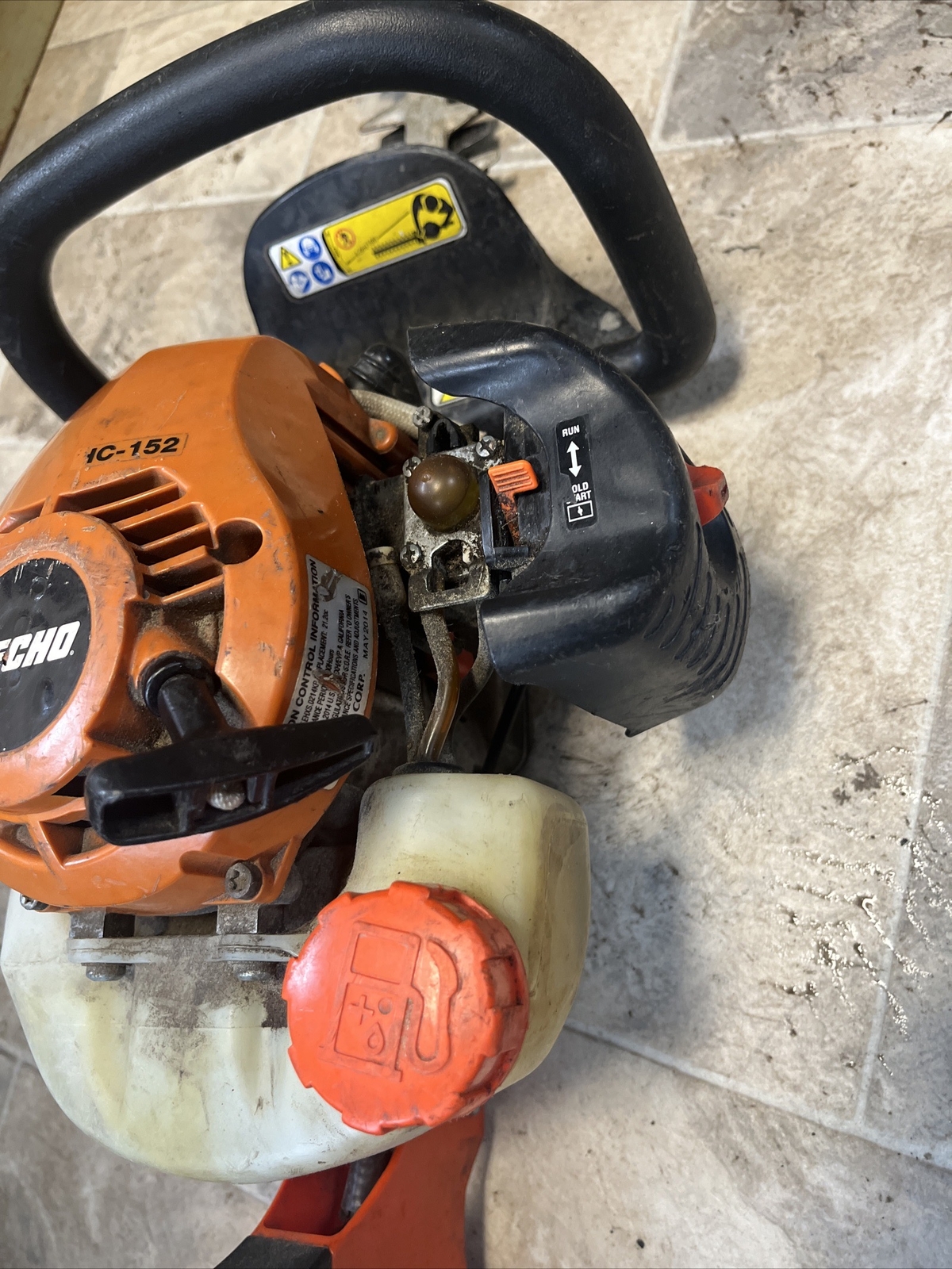 ECHO HC152 Gas Hedge Trimmer double Blades eBay