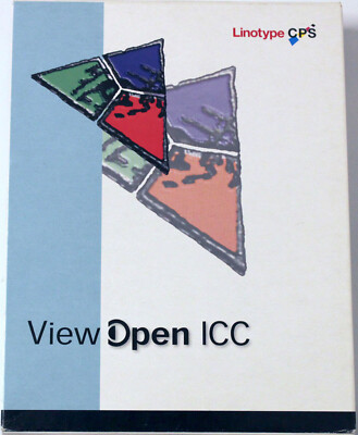 RARITÄT - Linotype CPS ViewOpen ICC 1.1 - Mac, Windows - Multilingual