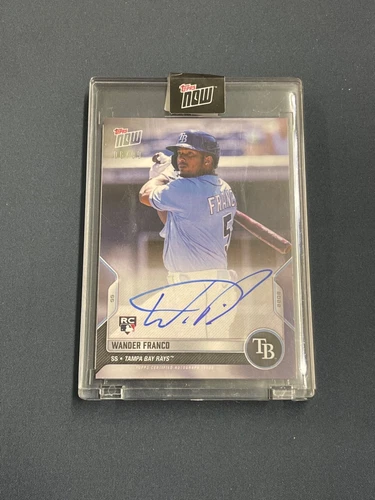 2022 Topps Now Road to Opening Day /99 Wander Franco #OD-46A Rookie Auto RC