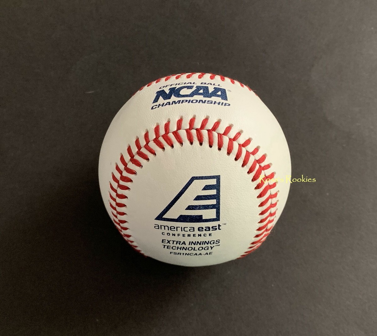 Balle Baseball Rawlings NCAA Summit League - Neuve Avec Cube De Présentation