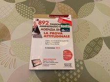 892 Funzionari Amministrativo-Tributari AGENZIA ENTRATE La prova attitudinale