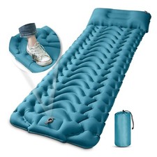 Self-Inflatable Camping Sleeping Pad Air Mattres w/Pillow for Backpacking Hiking